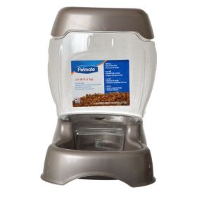 Petmate Cafe Pet Feeder Pearl Tan (Option: 12 lbs)