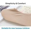 1pair Ladies Velvet Invisible Boat Socks Heel with Non-slip Silicone Spring and Summer Ultra-thin Socks Shallow Mouth Low
