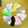 1pair Ladies Velvet Invisible Boat Socks Heel with Non-slip Silicone Spring and Summer Ultra-thin Socks Shallow Mouth Low